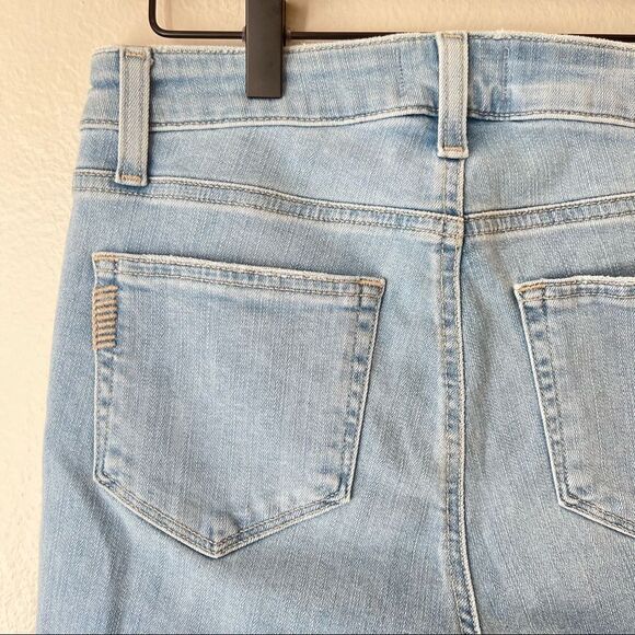Paige Jax Cut Off Denim Jean Short - Martina Distressed 26 - Picture 6 of 8